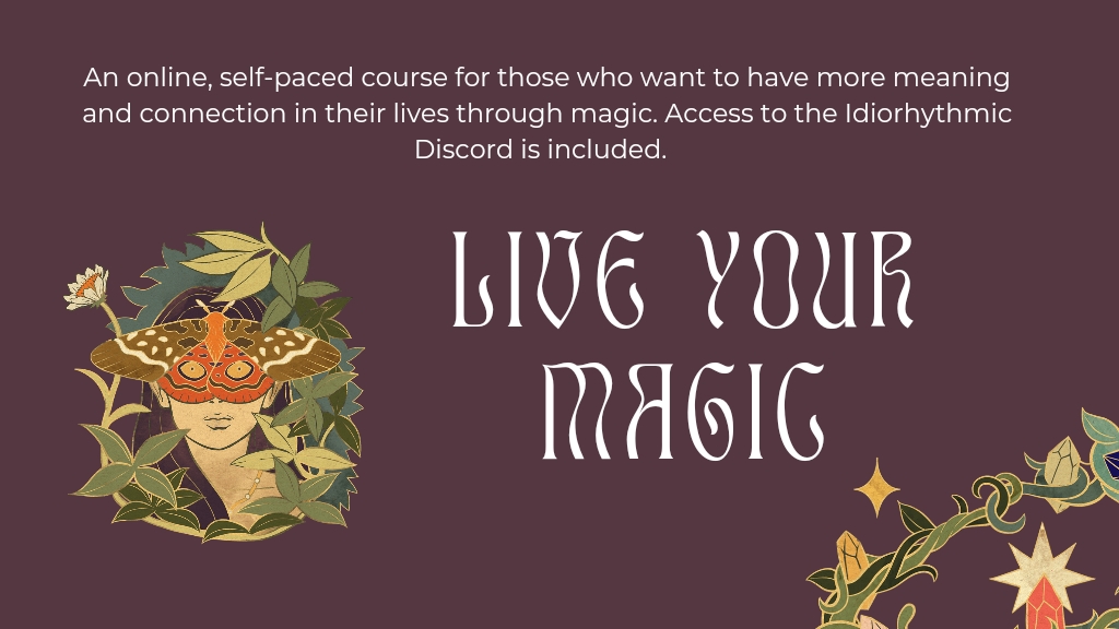 Live Your Magic Workshop Banner