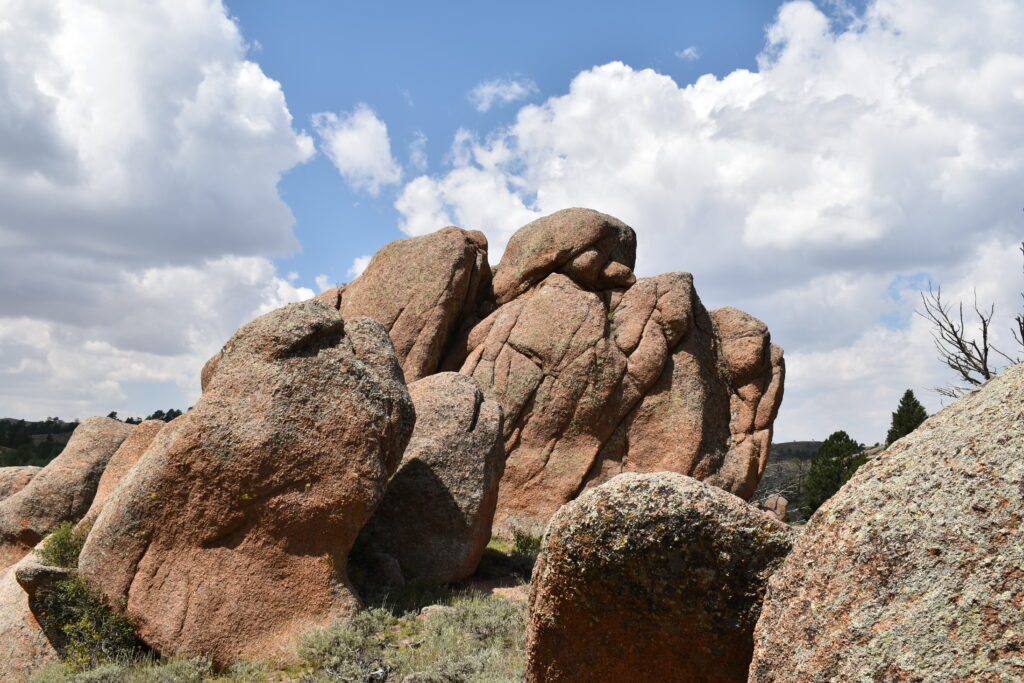 Photo of boulders.