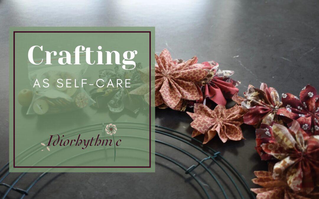 Crafting as Self-Care Banner